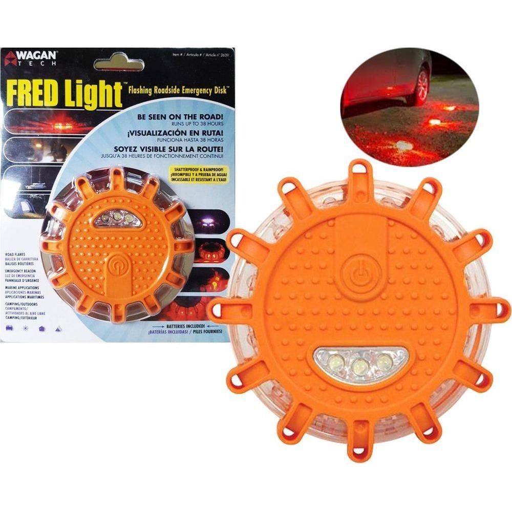 Wagan Tech FRED LIGHT (FLASHING ROADSIDE EMERGENCY DISK) | Wagan Tech by KHM Megatools Corp. Wagan Tech FRED LIGHT (FLASHING ROADSIDE EMERGENCY DISK) | Wagan Tech by KHM Megatools Corp.
